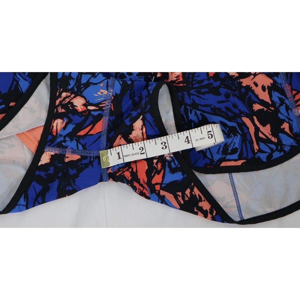 Lululemon Size 8 Speed Short Paint Storm Harbor Blue Multi / Black - Picture 6 of 8